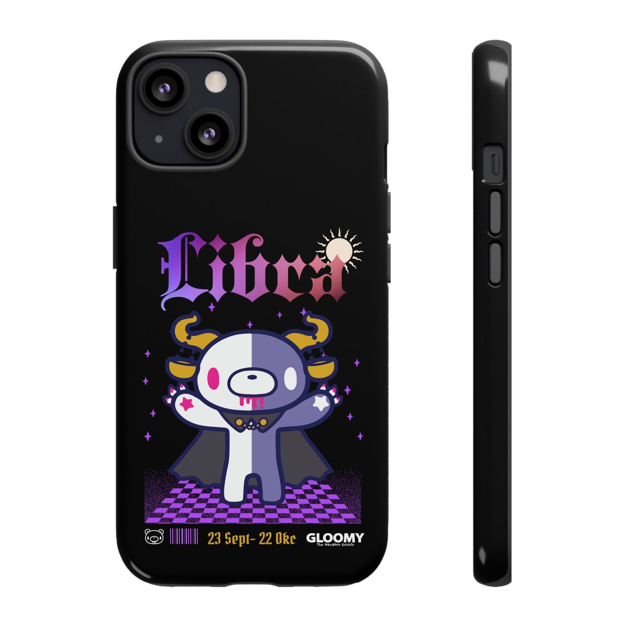 gloomy Bear Libra Zodiac Phone Case